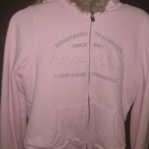 Aeropostale hoodie with da furrr